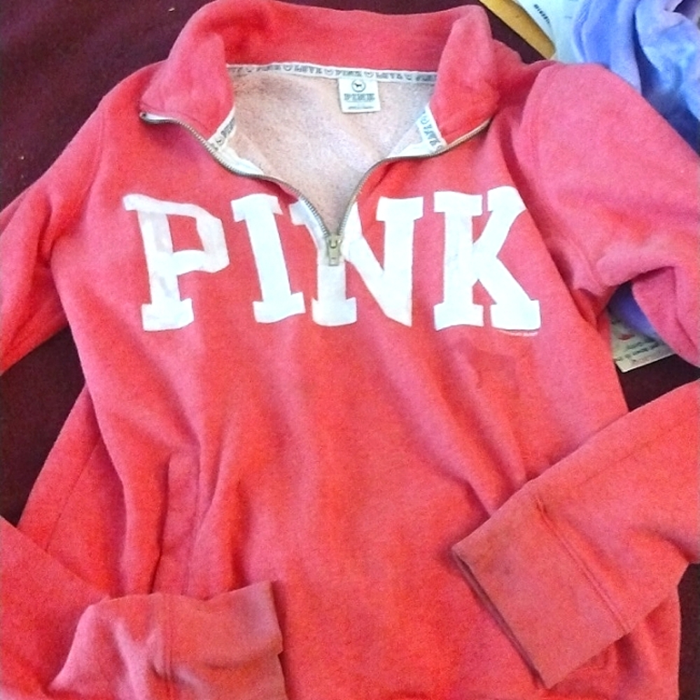 2 Pink hoodies